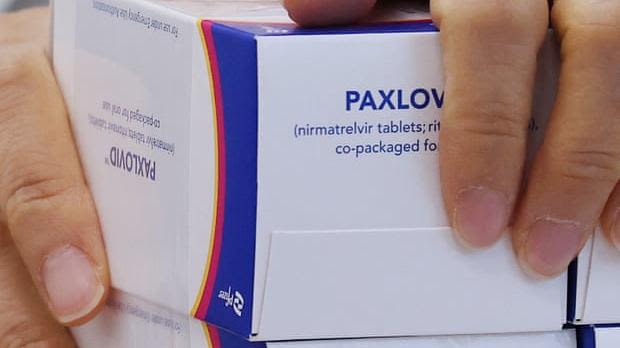 Image of Paxlovid packaging